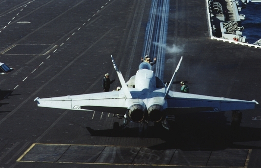 F-18 Launched