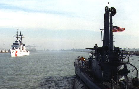 Port pass USCG Sherman